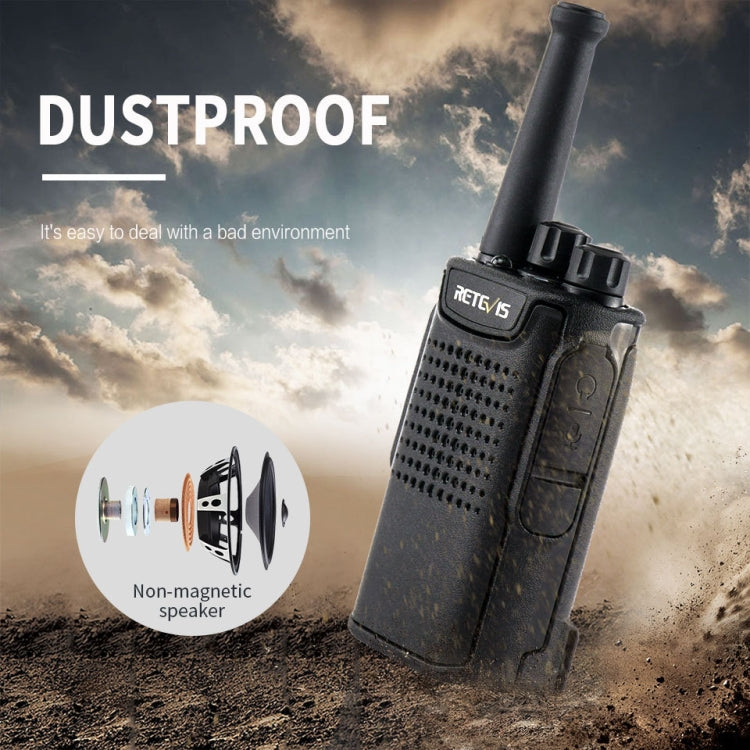 Retevis RT67 Radio PMR446 0.5W 16 Canali Portatile
