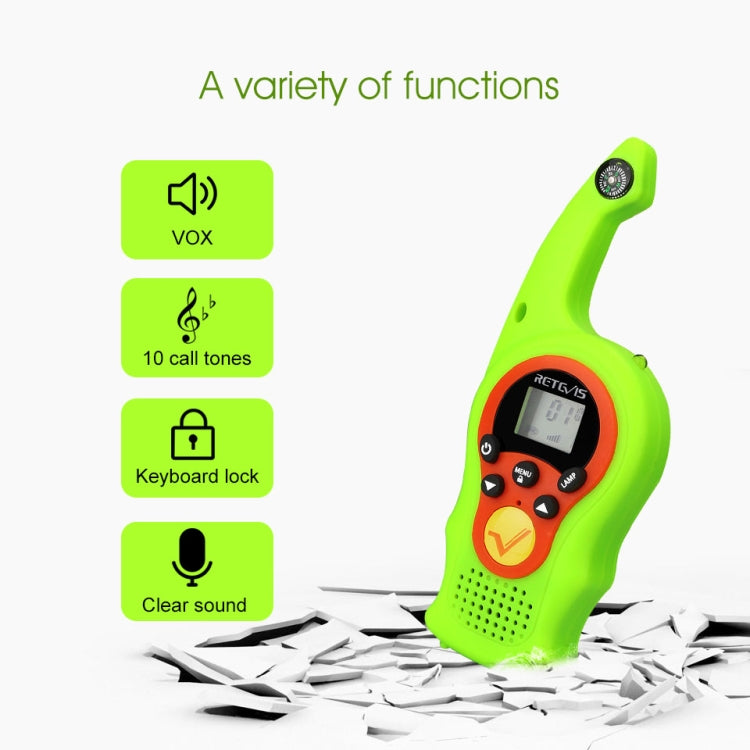Walkie Talkie palmare RETEVIS RT75 0.5W 22 canali USA