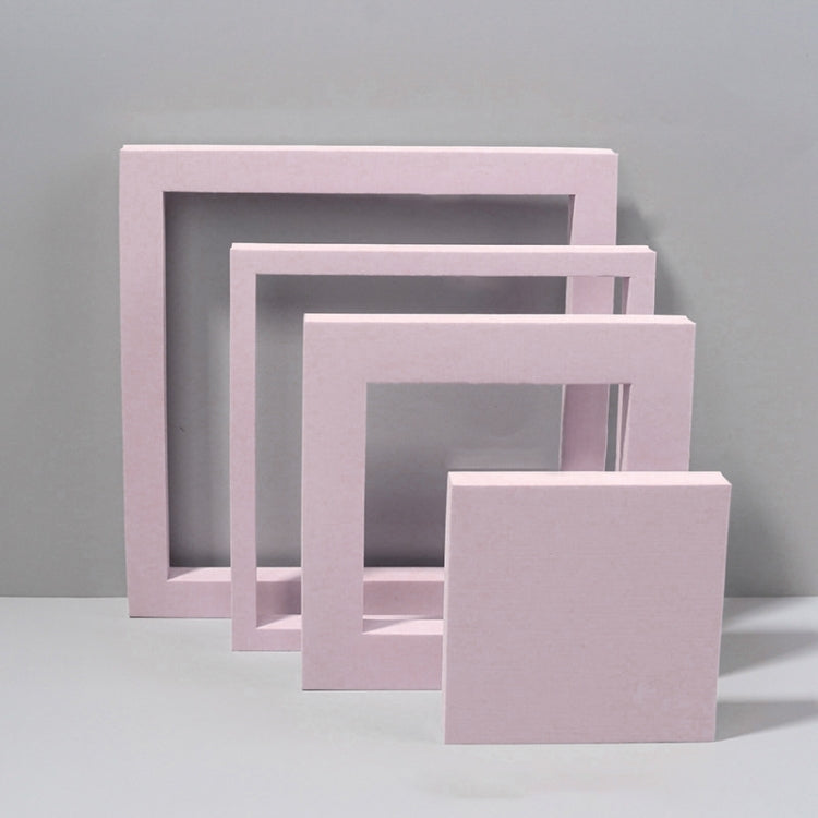 Cubo geometrico Tinta unita Fotografia Sfondo fotografico Tavolo da tiro Oggetti di scena in schiuma, 7.6 x 6cm Cylinder, Cube Embedded Combo Kits, Round Combo Kits, 2 x Door Combo Kits