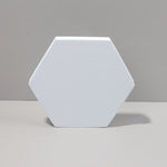 Cubo geometrico Tinta unita Fotografia Sfondo fotografico Tavolo da tiro Oggetti di scena in schiuma, 18 x 2cm Hexagon, 10 x 6cm Cylinder, 7cm Round Ball + 5cm Round Ball, Cuboid Door Combo Kits