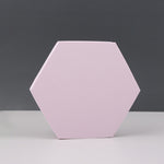 Cubo geometrico Tinta unita Fotografia Sfondo fotografico Tavolo da tiro Oggetti di scena in schiuma, 18 x 2cm Hexagon, 10 x 6cm Cylinder, 7cm Round Ball + 5cm Round Ball, Cuboid Door Combo Kits