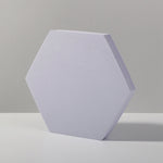 Cubo geometrico Tinta unita Fotografia Sfondo fotografico Tavolo da tiro Oggetti di scena in schiuma, 18 x 2cm Hexagon, 10 x 6cm Cylinder, 7cm Round Ball + 5cm Round Ball, Cuboid Door Combo Kits