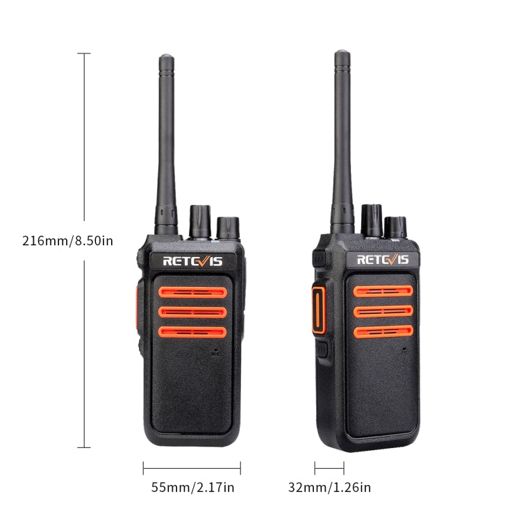 RETEVIS RT76 Radio GMRS 5W 30 Canali Walkie Talkie