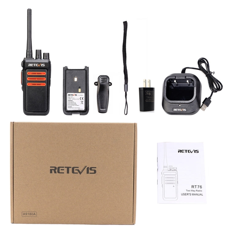 RETEVIS RT76 Radio GMRS 5W 30 Canali Walkie Talkie