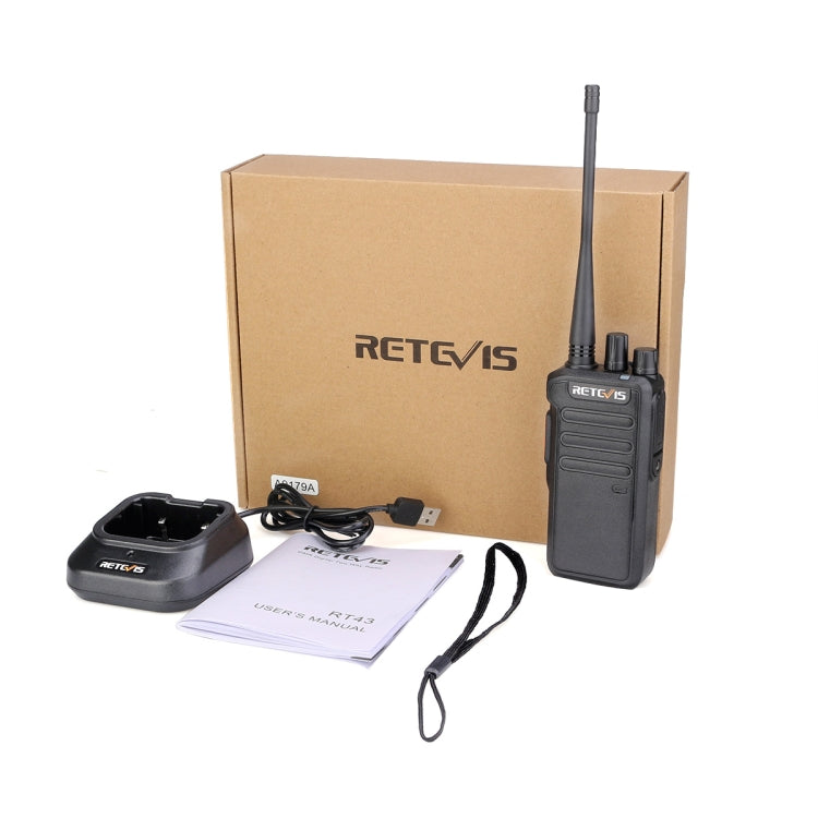 RETEVIS RT43 Radio Digitale Portatile UHF 400-480MHz 5W
