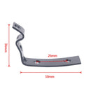 A5158 1 paio di kit di riparazione staffa cerniera per vano portaoggetti per auto 8E2857131 per Audi, A5158