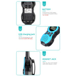 Walkie Talkie RETEVIS RT638 PMR446 per bambini 16 canali