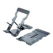 R-JUST HZ06 Supporto universale pieghevole per telefoni cellulari / tablet con scaglie magnetiche in lega di alluminio