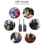 Walkie Talkie palmare RETEVIS RB617 PMR446 16 canali