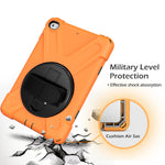 Custodia protettiva in silicone con supporto per iPad Mini 4 / Mi