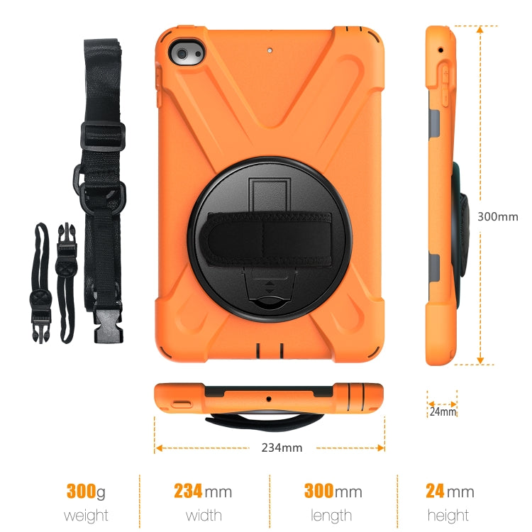 Custodia protettiva in silicone con supporto per iPad Mini 4 / Mi