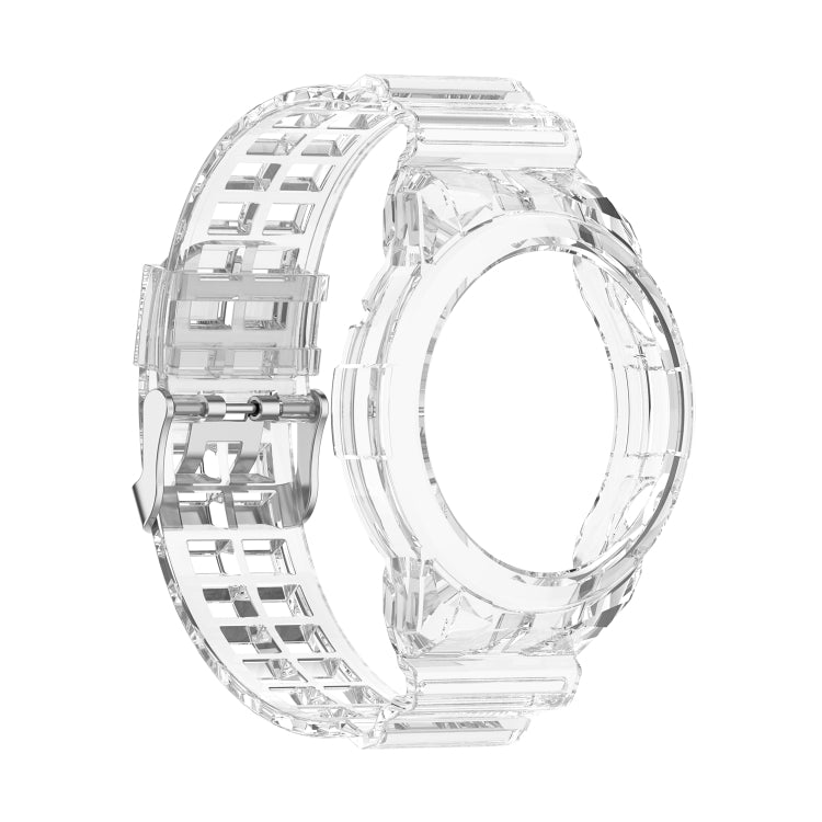 Cinturino di ricambio traslucido integrato in silicone, For Huawei Watch GT 2