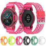 Cinturino di ricambio traslucido integrato in silicone, For Huawei Watch GT 2