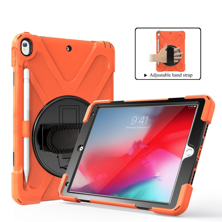 Custodia silicone con tracolla e slot penna per iPad Pro 10.5
