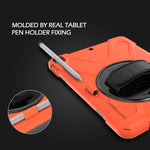 Custodia silicone con tracolla e slot penna per iPad Pro 10.5