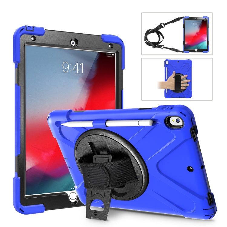Custodia silicone con tracolla e slot penna per iPad Pro 10.5