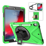 Custodia silicone con tracolla e slot penna per iPad Pro 10.5