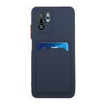 Custodia TPU con slot carte per Xiaomi Redmi Note 10 5G