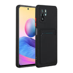 Custodia TPU con slot carte per Xiaomi Redmi Note 10 5G