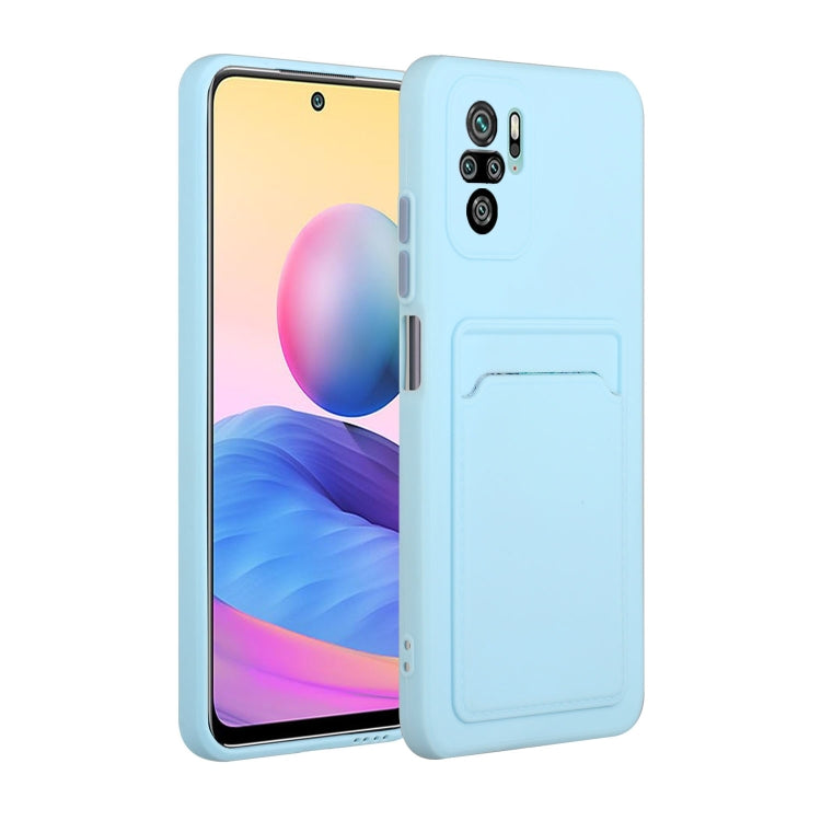 Custodia TPU con slot carte per Xiaomi Redmi Note 10 5G