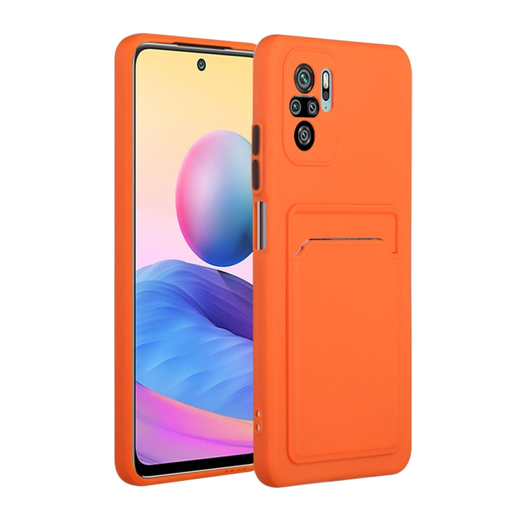 Custodia TPU con slot carte per Xiaomi Redmi Note 10 5G