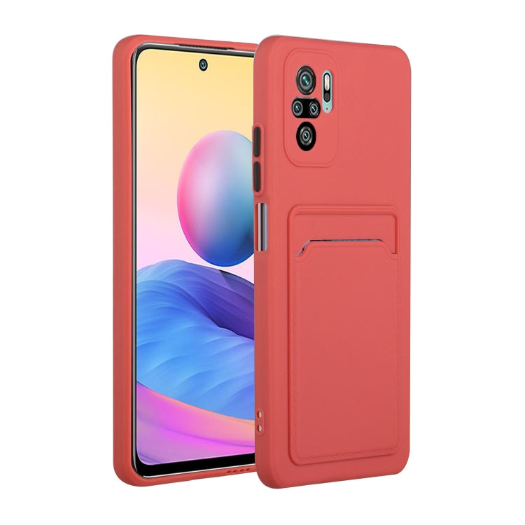 Custodia TPU con slot carte per Xiaomi Redmi Note 10 5G