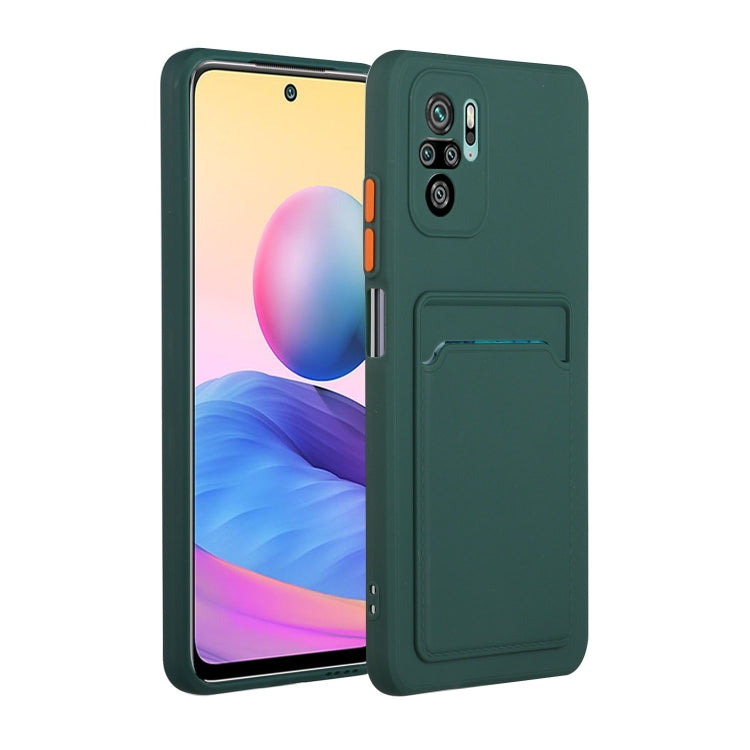 Custodia TPU con slot carte per Xiaomi Redmi Note 10 5G