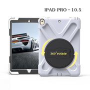 Custodia protettiva antiurto in silicone colorato + PC con supporto, For iPad Pro 10.5
