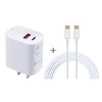 Caricabatterie USB-C 20W con cavo Type-C 1-2 metri