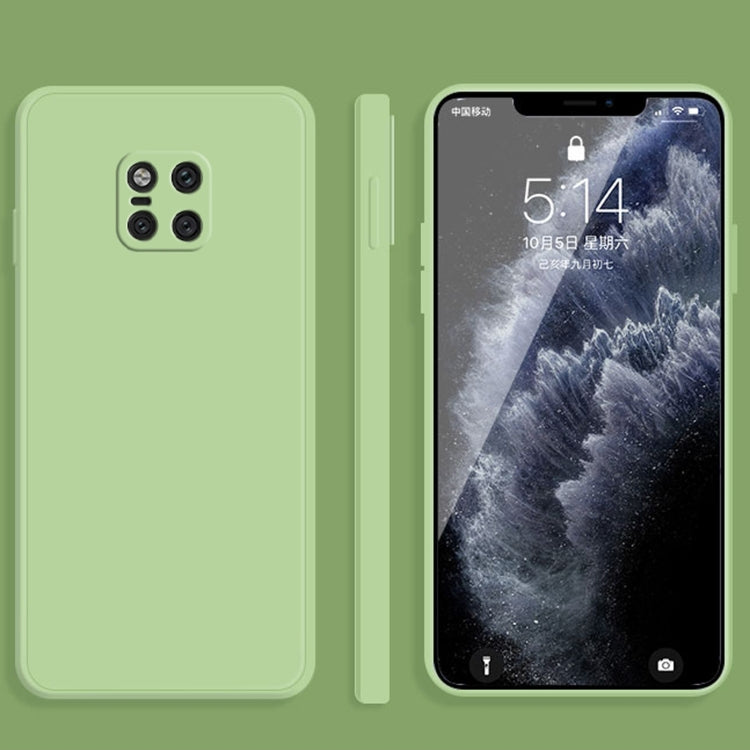 Custodia protettiva a copertura totale antigoccia in silicone liquido imitazione tinta unita, For Huawei Mate 20, For Huawei Mate 20 Pro