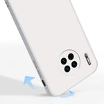 Custodia protettiva a copertura totale antigoccia in silicone liquido imitazione tinta unita, For Huawei Mate 30, For Huawei Mate 30 Pro