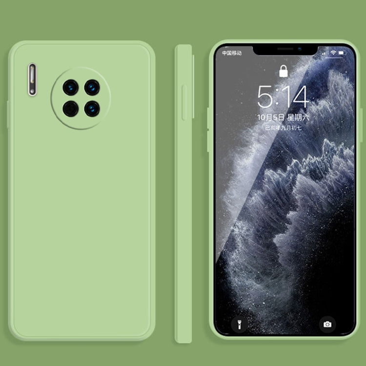 Custodia protettiva a copertura totale antigoccia in silicone liquido imitazione tinta unita, For Huawei Mate 30, For Huawei Mate 30 Pro