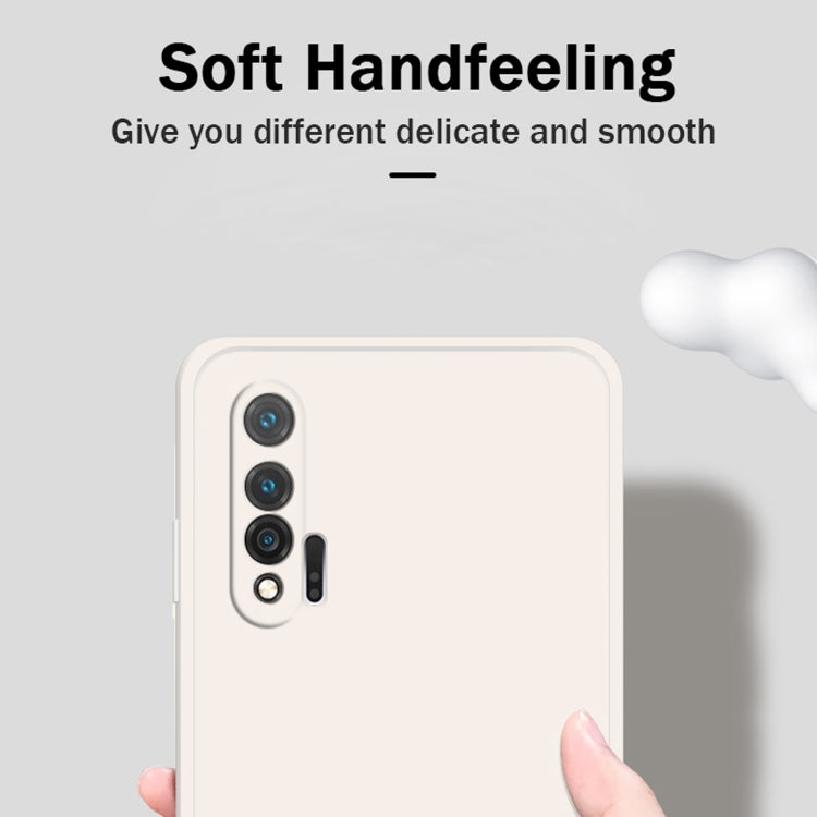 Custodia protettiva a copertura totale antigoccia in silicone liquido imitazione tinta unita, For Huawei nova 6 4G, For Huawei nova 6 5G