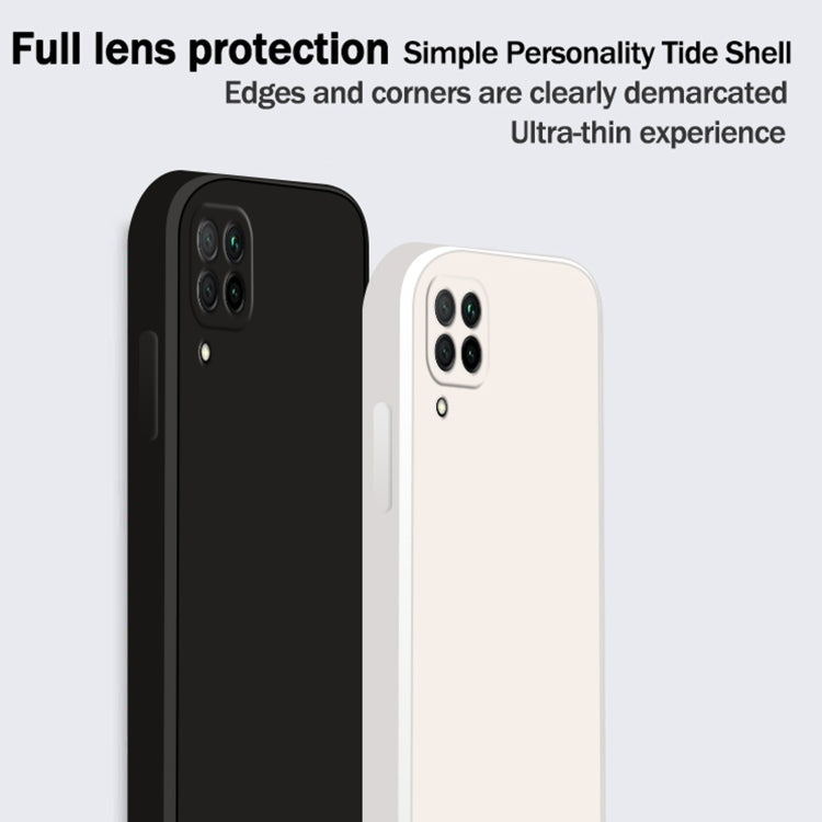 Custodia protettiva a copertura totale antigoccia in silicone liquido imitazione tinta unita, For Huawei nova 6 SE / 7i, For Huawei nova 7 5G