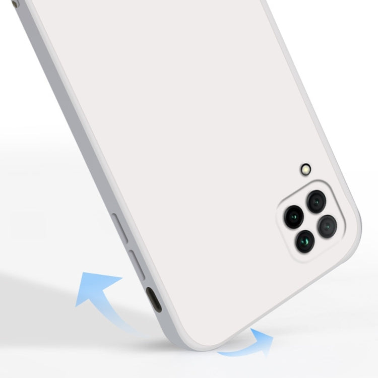 Custodia protettiva a copertura totale antigoccia in silicone liquido imitazione tinta unita, For Huawei nova 6 SE / 7i, For Huawei nova 7 5G