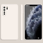Custodia protettiva a copertura totale antigoccia in silicone liquido imitazione tinta unita, For Huawei nova 7 Pro 5G, For Huawei nova 7 SE