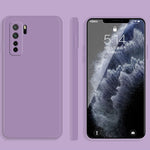Custodia protettiva a copertura totale antigoccia in silicone liquido imitazione tinta unita, For Huawei nova 7 Pro 5G, For Huawei nova 7 SE