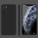 Custodia protettiva a copertura totale antigoccia in silicone liquido imitazione tinta unita, For Huawei nova 7 Pro 5G, For Huawei nova 7 SE