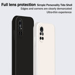 Custodia protettiva a copertura totale antigoccia in silicone liquido imitazione tinta unita, For Huawei nova 8 5G, For Huawei nova 8 Pro 5G