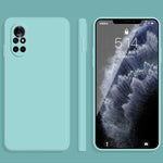 Custodia protettiva a copertura totale antigoccia in silicone liquido imitazione tinta unita, For Huawei nova 8 5G, For Huawei nova 8 Pro 5G