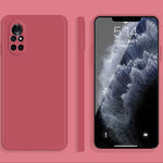 Custodia protettiva a copertura totale antigoccia in silicone liquido imitazione tinta unita, For Huawei nova 8 5G, For Huawei nova 8 Pro 5G