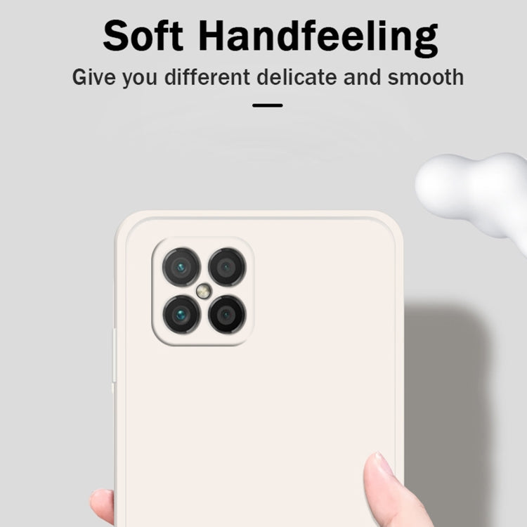 Custodia protettiva a copertura totale antigoccia in silicone liquido imitazione tinta unita, For Huawei nova 8 SE, For Huawei P30