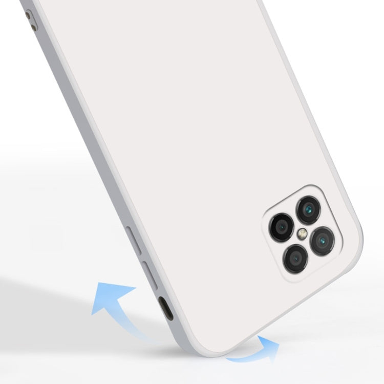 Custodia protettiva a copertura totale antigoccia in silicone liquido imitazione tinta unita, For Huawei nova 8 SE, For Huawei P30