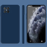 Custodia protettiva a copertura totale antigoccia in silicone liquido imitazione tinta unita, For Huawei nova 8 SE, For Huawei P30