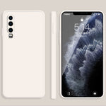Custodia protettiva a copertura totale antigoccia in silicone liquido imitazione tinta unita, For Huawei nova 8 SE, For Huawei P30