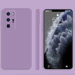 Custodia protettiva a copertura totale antigoccia in silicone liquido imitazione tinta unita, For Huawei P40 Pro, For Huawei nova 5i