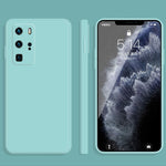 Custodia protettiva a copertura totale antigoccia in silicone liquido imitazione tinta unita, For Huawei P40 Pro, For Huawei nova 5i