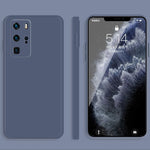 Custodia protettiva a copertura totale antigoccia in silicone liquido imitazione tinta unita, For Huawei P40 Pro, For Huawei nova 5i