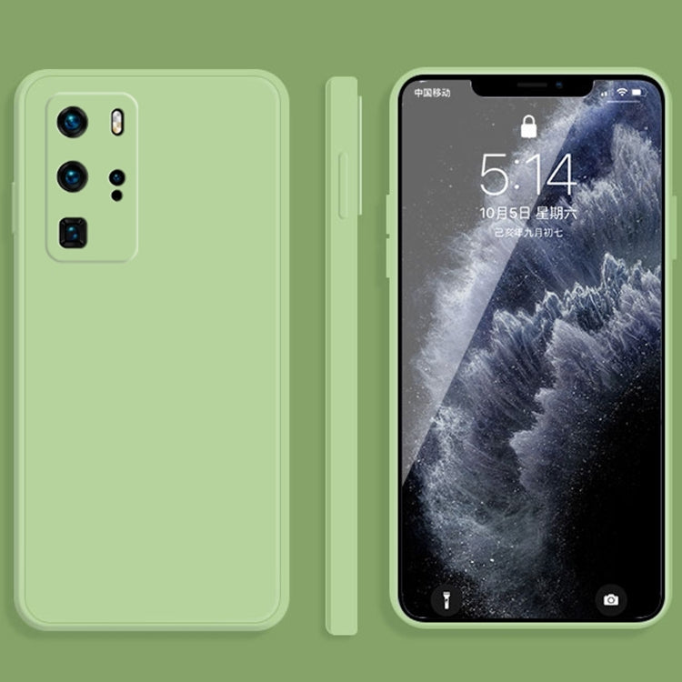 Custodia protettiva a copertura totale antigoccia in silicone liquido imitazione tinta unita, For Huawei P40 Pro, For Huawei nova 5i
