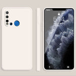 Custodia protettiva a copertura totale antigoccia in silicone liquido imitazione tinta unita, For Huawei P40 Pro, For Huawei nova 5i